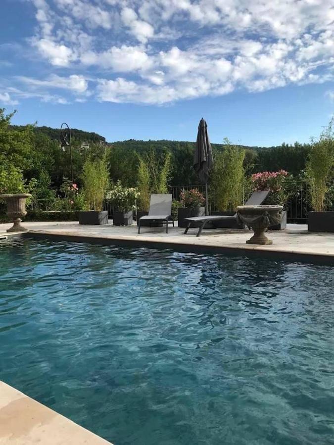 Les appartements d artiste de la Villa du 15 - Restaurant La Maison - piscine chauffée Les Eyzies Extérieur photo